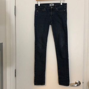 Paige low rise jeans - size 27